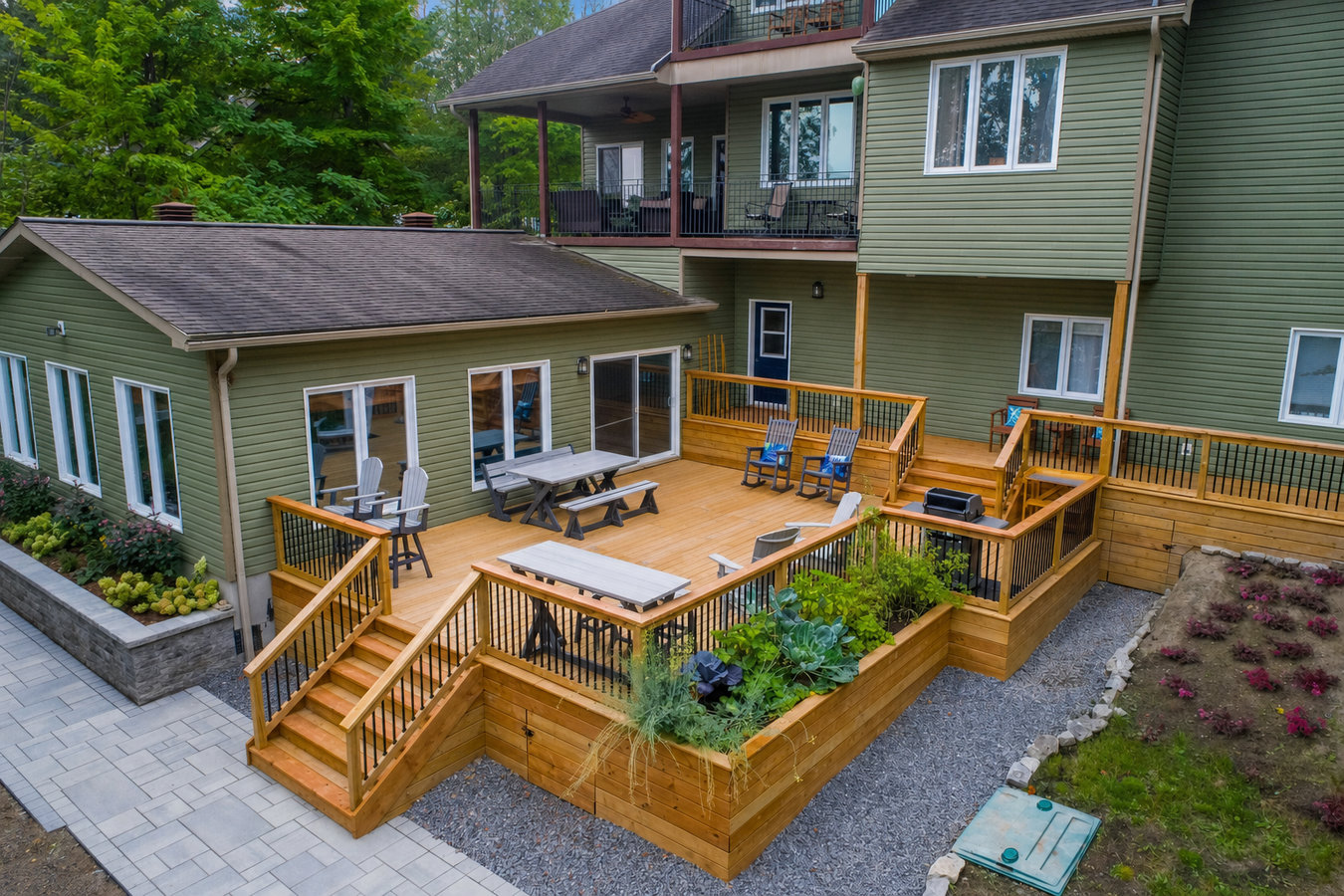 Multi-level decks