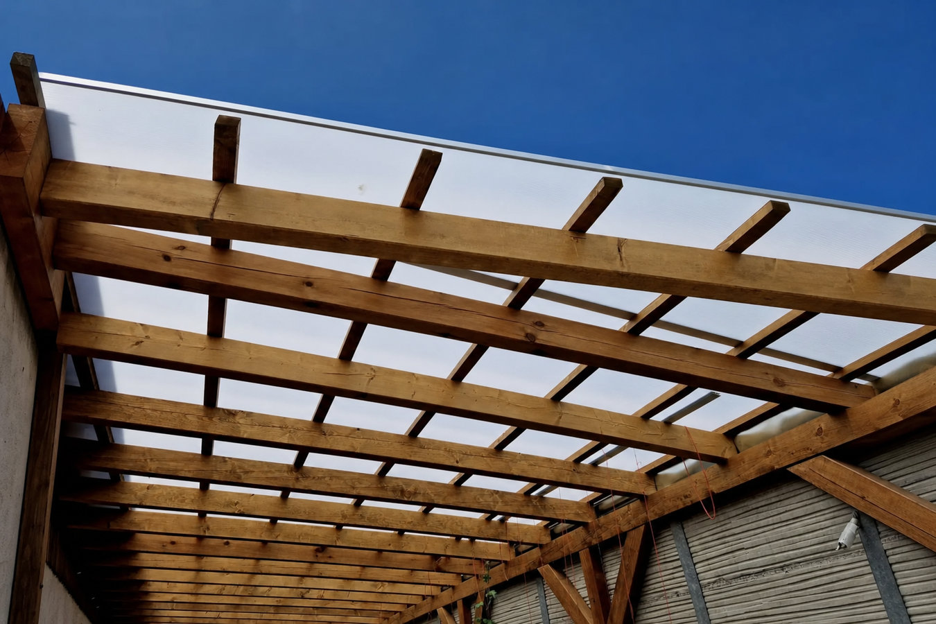 Pergola installation